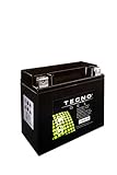 TECNO-GEL Motorrad-Batterie YTX20L-BS, 12V Gel-Batterie 20Ah (DIN 82000), 175x87x155 mm inkl. Pfand