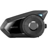 Sena 30K Bluetooth Headset für Motorräder/Mesh Kommunikationssystem mit HD Lautsprechern, Doppelpack, Schwarz