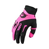O'NEAL | Fahrrad- & Motocross-Handschuhe | MX MTB DH FR Downhill Freeride | Langlebige, Flexible Materialien, belüftete Handinnenfäche | Women's Element Glove | Damen | Schwarz Pink | Größe L