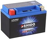 SHIDO LTX9-BS LION -S- Batterie Lithium, Ion Blau (Preis inkl. EUR 7,50 Pfand)
