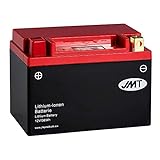 JMT Lithium 707 00 37 Ionen Motorrad-Batterie, 12 Volt