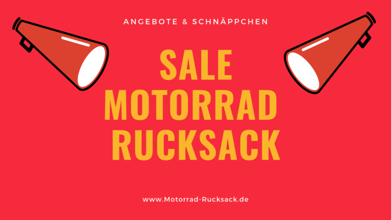 Motorrad Rucksack SALE